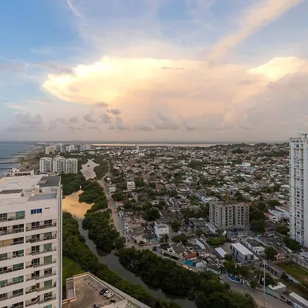 Apartamento Moderno Apartamento Con Diseno Caribe Cartagena
